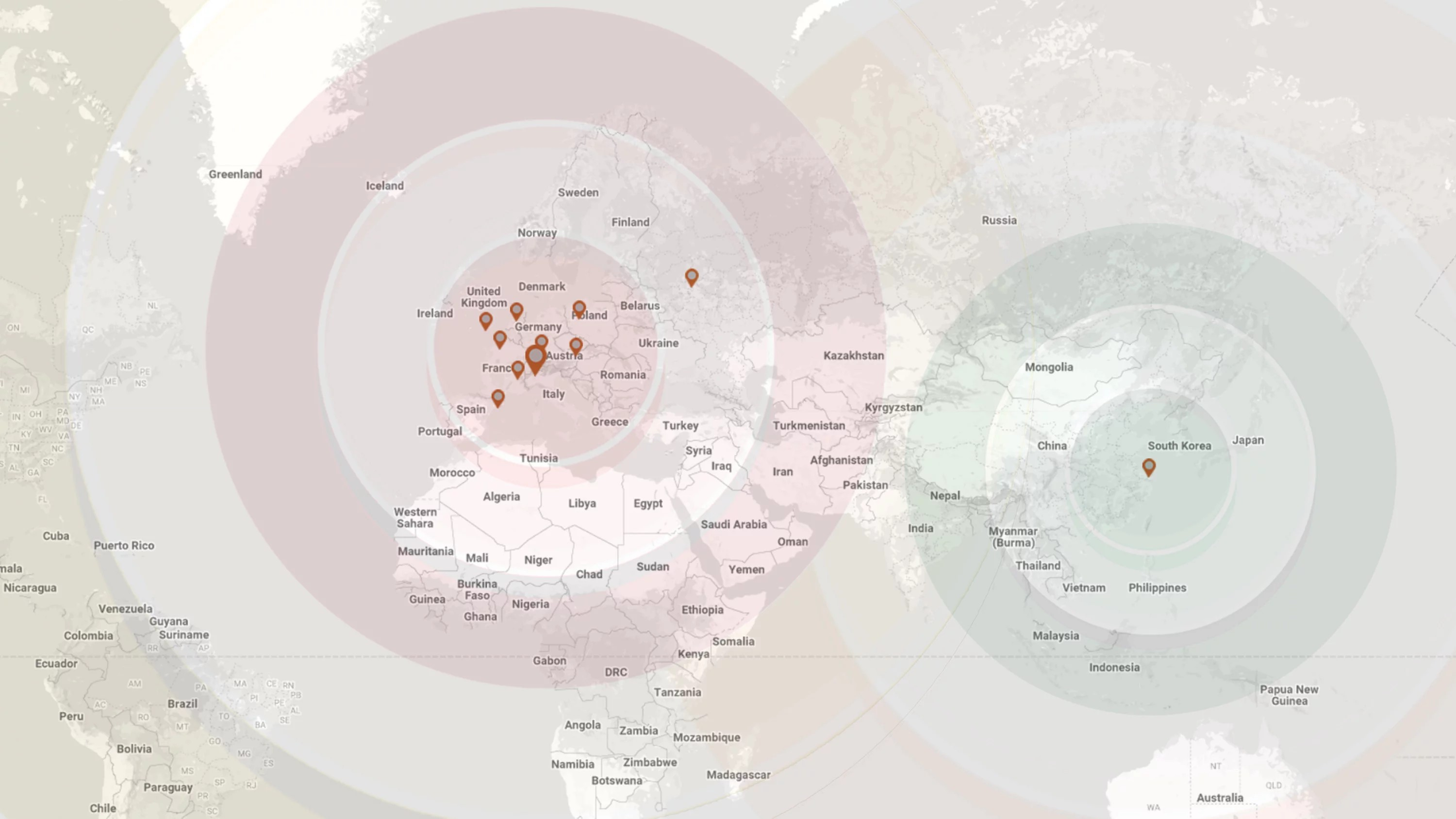 Rhea map Rhea map